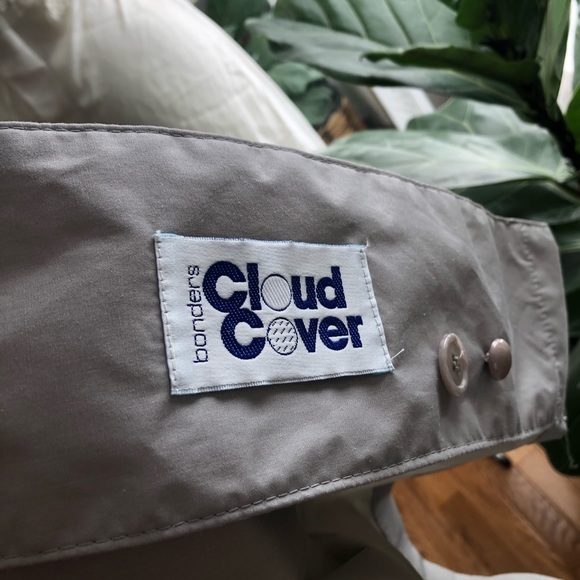 True Vintage gray midi length trench coat - Picture 4 of 6